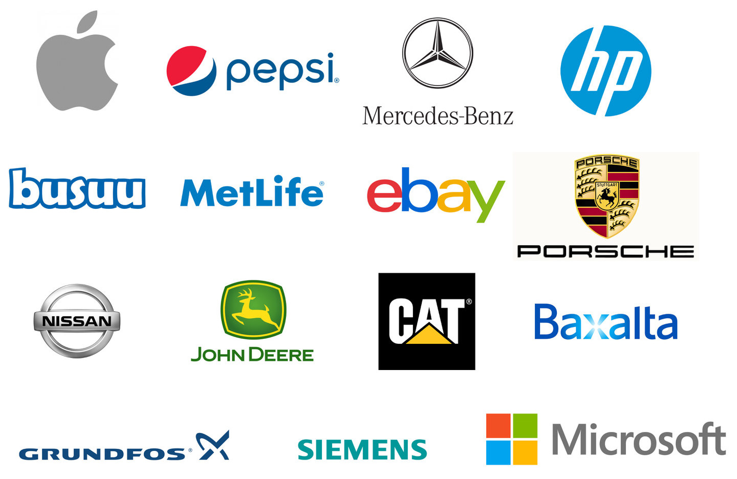 Client logos including Google, YouTube, Apple, Microsoft, and more